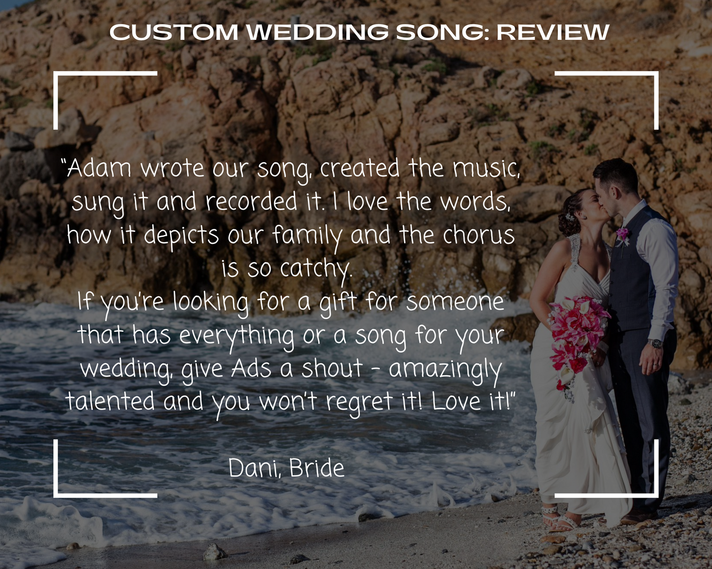 Custom Wedding Song: Full Band Studio Production