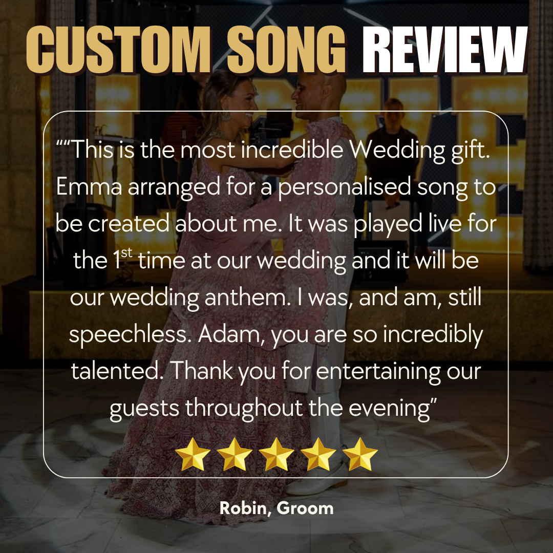 Custom Written Wedding Song