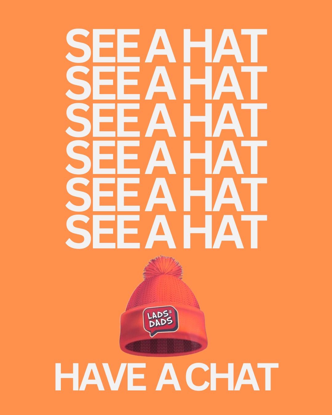 I Can't Help You (supporting Lads & Dads Men’s Wellbeing)